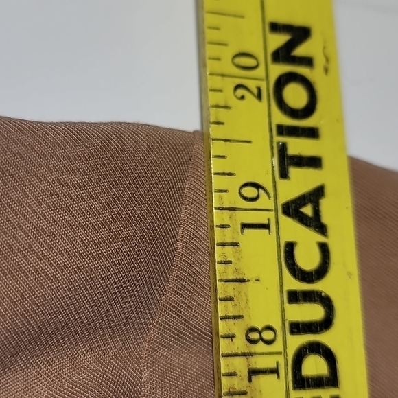 TOPSHOP Ring Detail Spaghetti Strap Cami Tank Tan Top - Picture 9 of 10